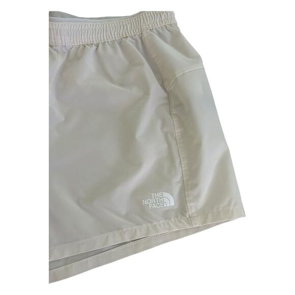 The North Face Wander Shorts Women's Size Medium‎ White Dune Logo Outdoor - Picture 2 of 10